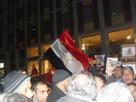 libia milano proteste